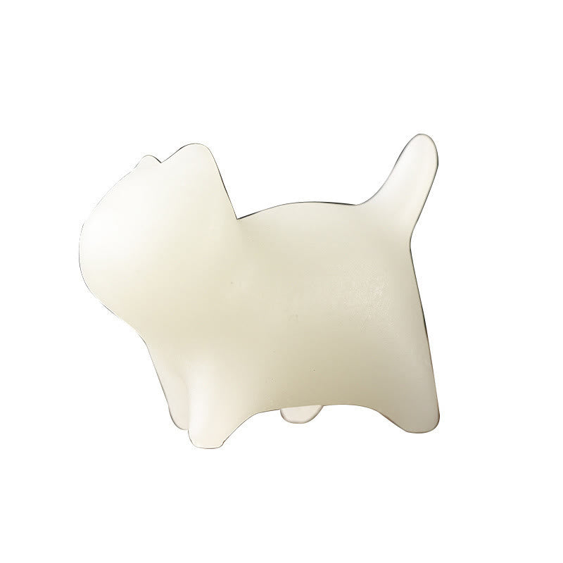 Nimara Ritual 2Pcs Mini Cute Cat Glowstone Luminous Lucky Cat Energy Decoration