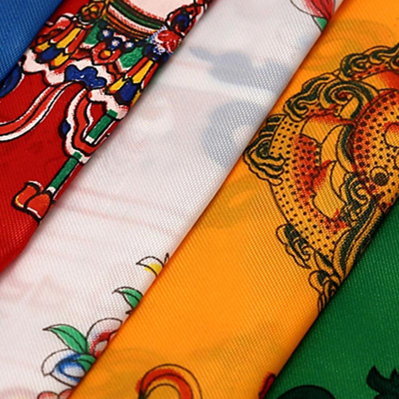 Nimara Ritual Tibetan Lucky Blessing 5 Colors Khata Decoration