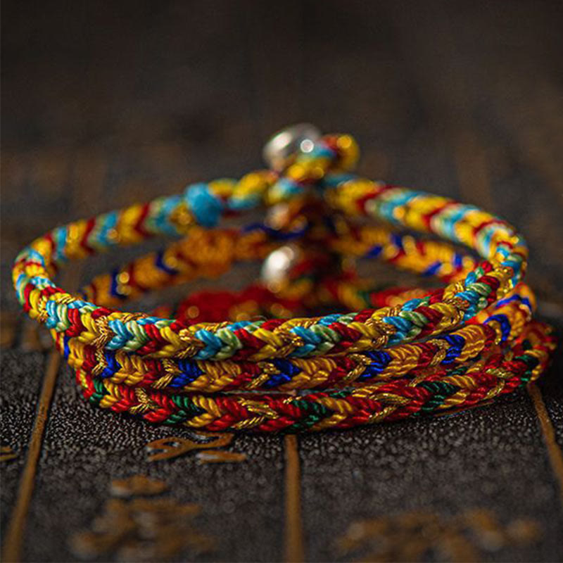 Nimara Ritual "May you be good fortune and success" Lucky Multicolored Bracelet