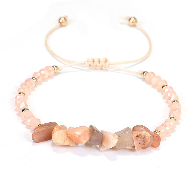 Nimara Ritual Amethyst Purify Knit Bracelet