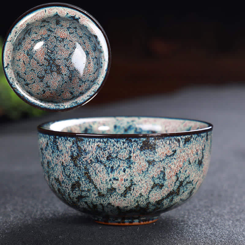 Nimara Ritual Colorful Ceramic Teacup Home Office Tea Cups