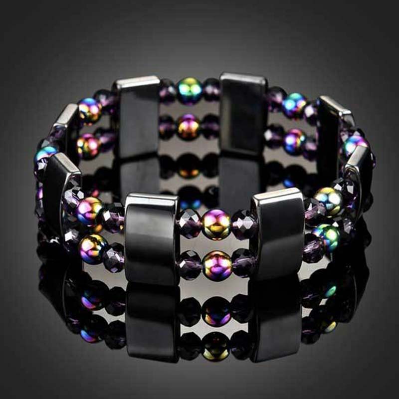 Nimara Ritual Rainbow Hematite Wellness Bracelet