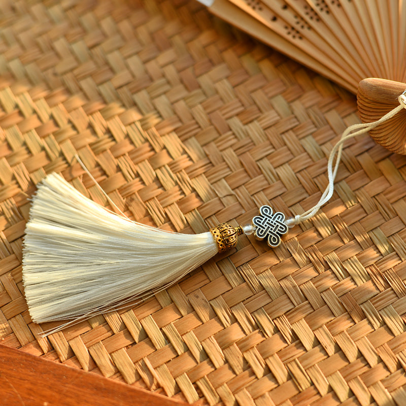 Nimara Ritual Cherry Blossoms Sakura Handheld Bamboo Folding Fan 21cm