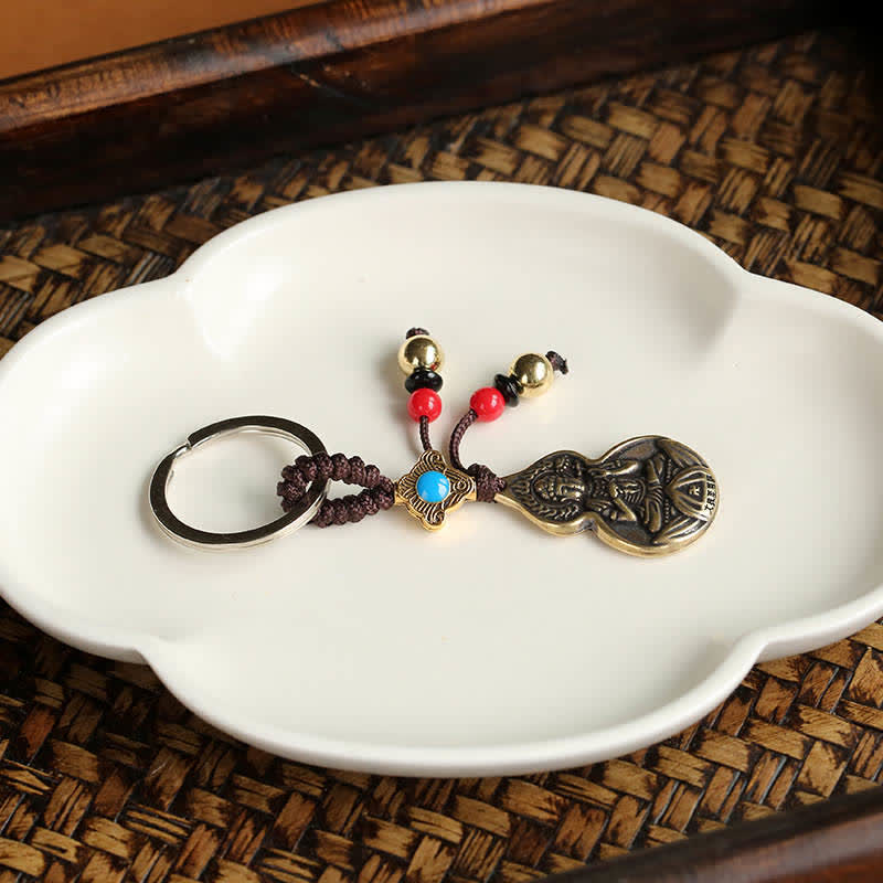 Nimara Ritual Mahasthamaprapta Bodhisattva Buddha Blessing Keychain