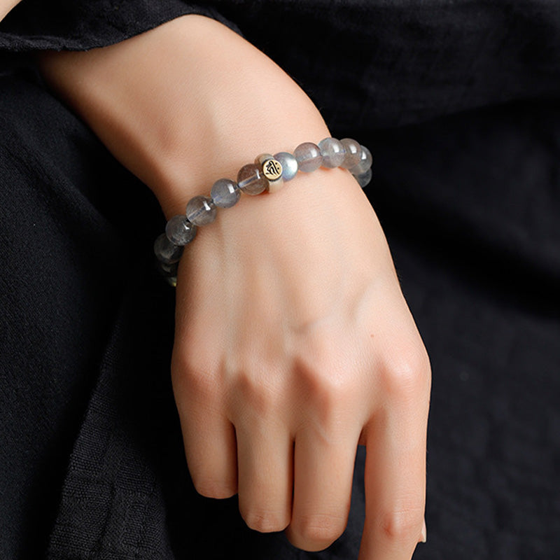 Nimara Ritual 12 Chinese Zodiac Moonstone Calm Love Bracelet