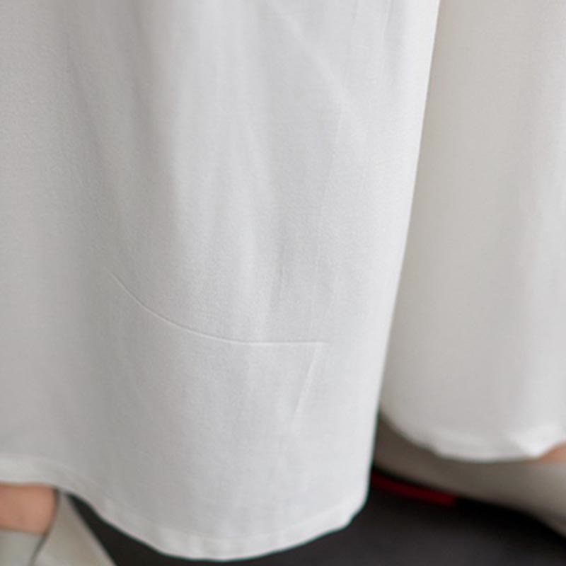 Nimara Ritual 2Pcs Tang Suit Long Sleeve Shirt Top Pants Meditation Zen Tai Chi Cotton Linen Clothing Women's Set