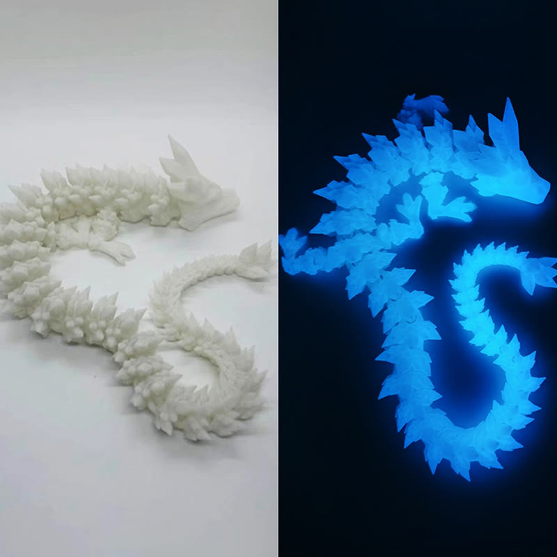 Nimara Ritual Feng Shui Dragon Luminous 3D Printed Dragon Luck Success Home Decoration