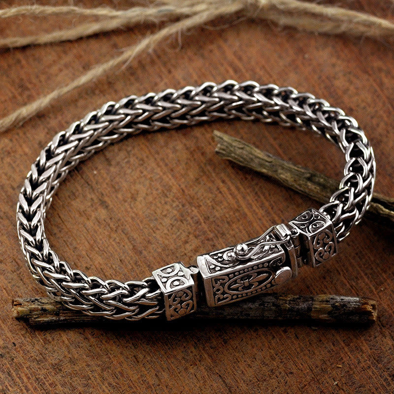 Nimara Ritual Retro Dragon Keel Braided Design Balance Healing Bracelet