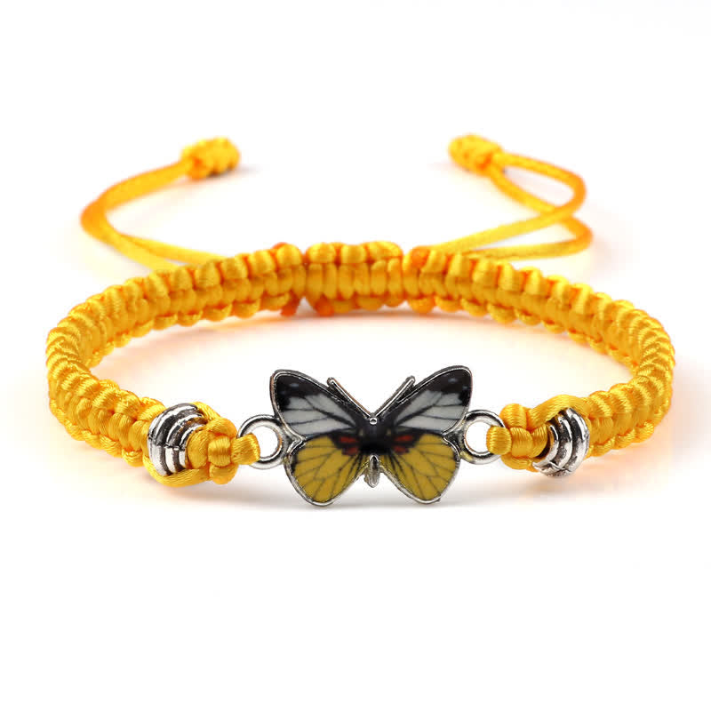 Nimara Ritual Butterfly Freedom Love String Charm Bracelet