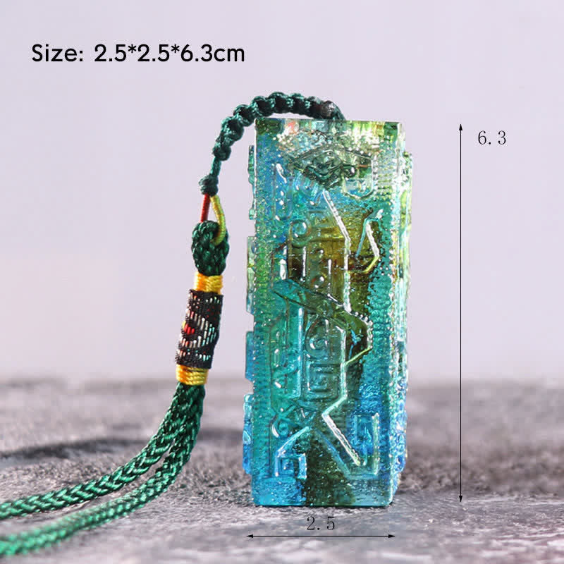 Nimara Ritual Feng Shui Handmade Liuli Crystal Art Piece Home Office Decoration
