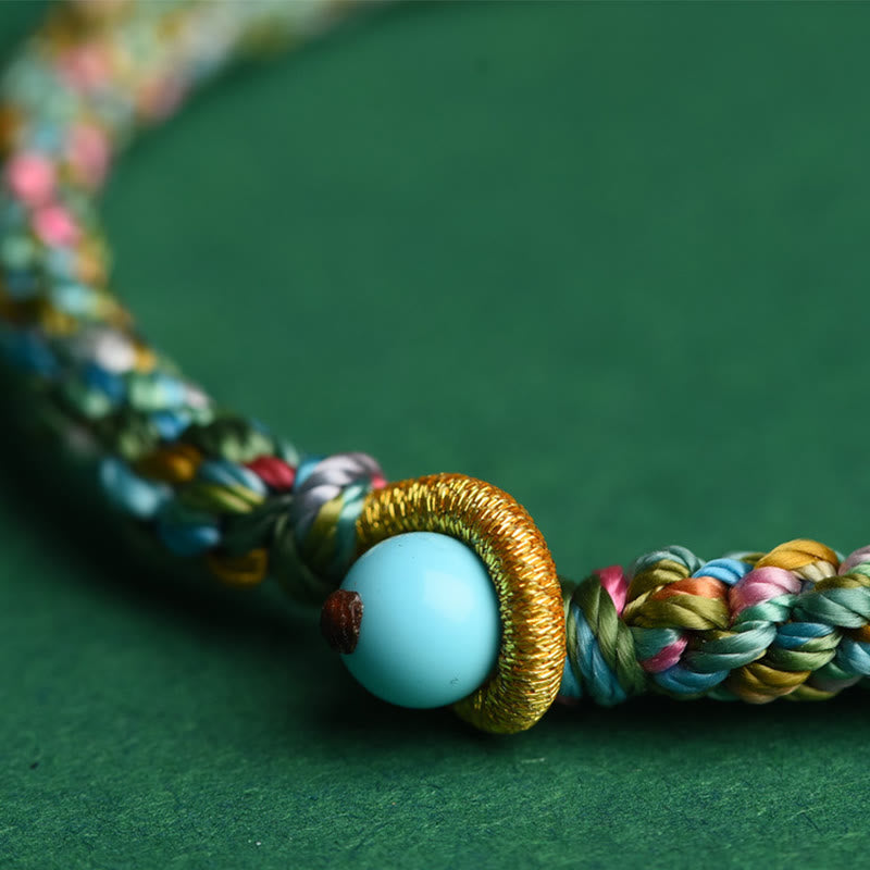 Nimara Ritual Colorful Rope Luck Handcrafted Braided Child Adult Bracelet