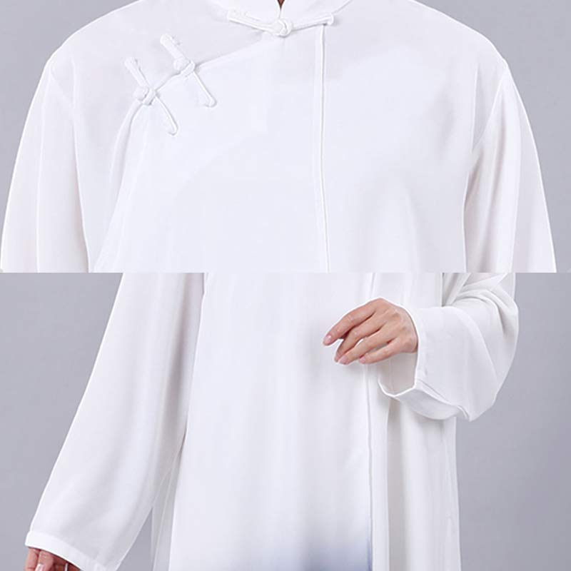 Nimara Ritual Gradient Painting Meditation Prayer Spiritual Zen Tai Chi Qigong Practice Unisex Clothing Set