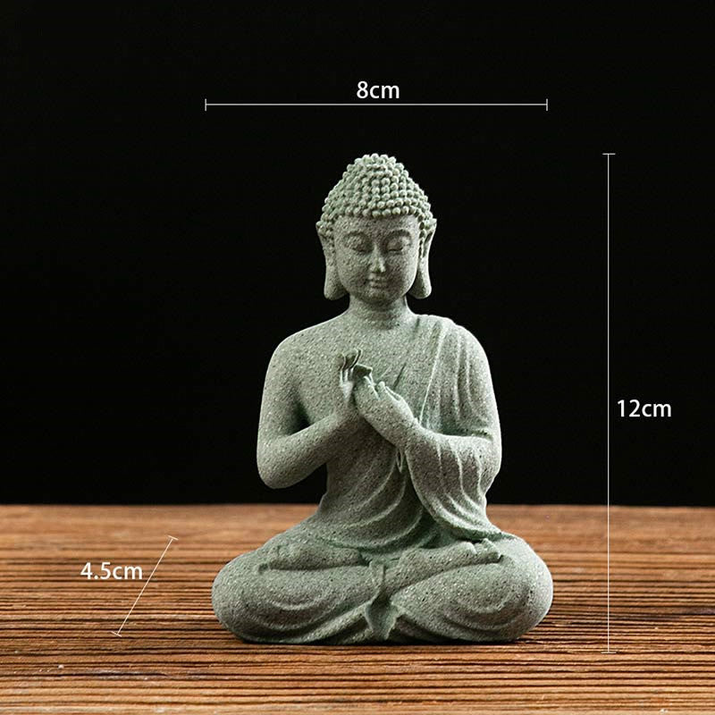 Nimara Ritual Tibetan Meditation Contemplation Buddha Serenity Compassion Statue Figurine Decoration