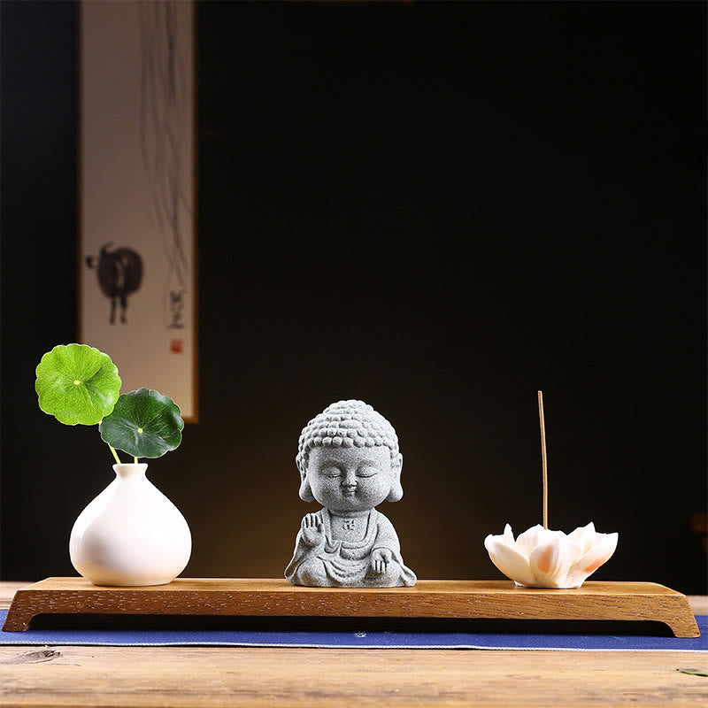 Nimara Ritual Meditation Praying Buddha Compassion Serenity Home Decoration