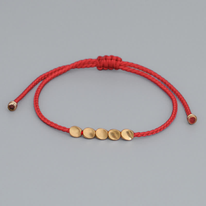 Nimara Ritual FengShui Lucky Red String Bracelet