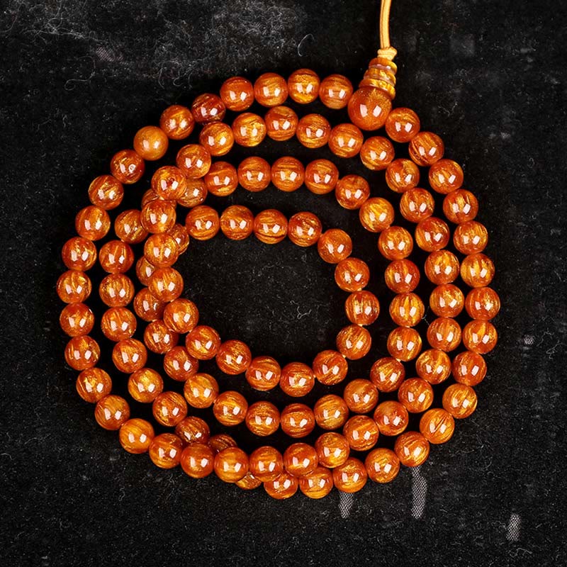 Nimara Ritual Golden Sea Willow Success Positive Bracelet Mala