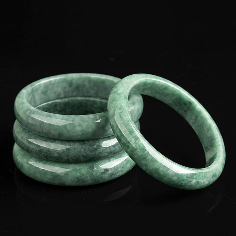 Nimara Ritual Natural Jade Luck Wealth Bangle Bracelet