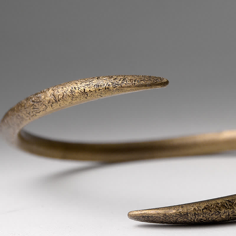 Nimara Ritual Simple Design Copper Luck Adjustable Cuff Bracelet