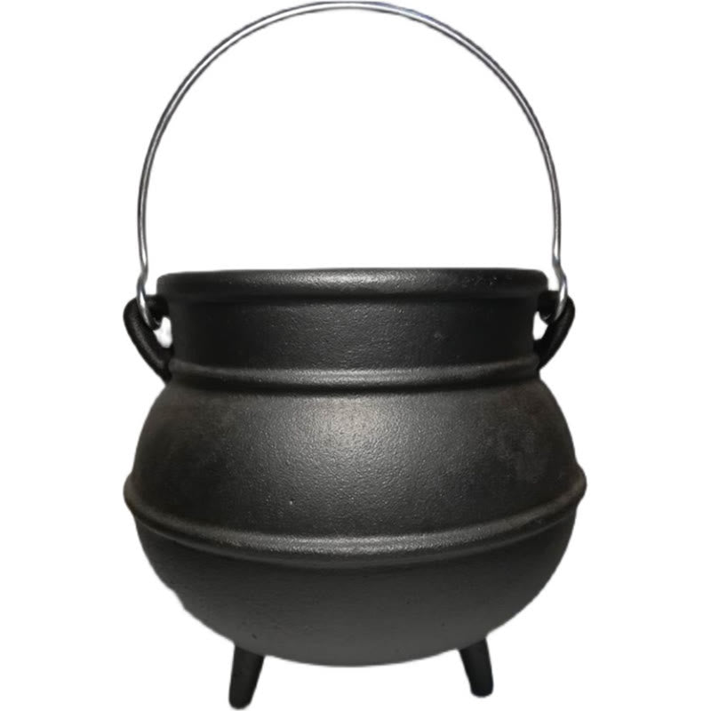 Nimara Ritual Cast Iron Cauldron Prayer Altar Burning Holder Incense Sage Smudging Rituals Use Items