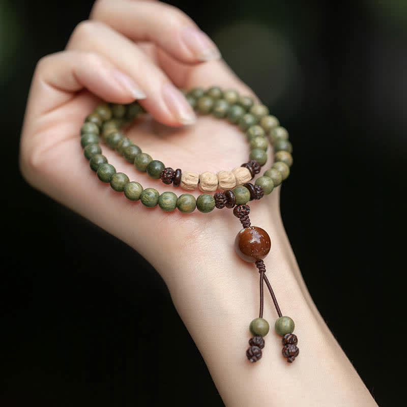 Nimara Ritual Green Sandalwood Positive Peace Bracelet