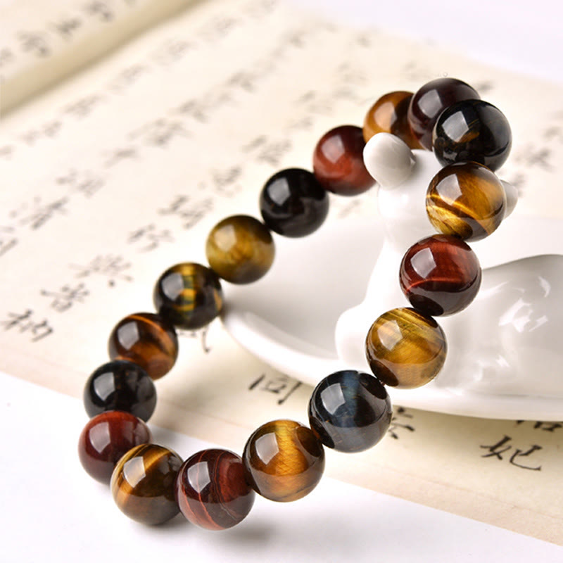 Nimara Ritual Natural Tiger Eye Positive Protection Bracelet