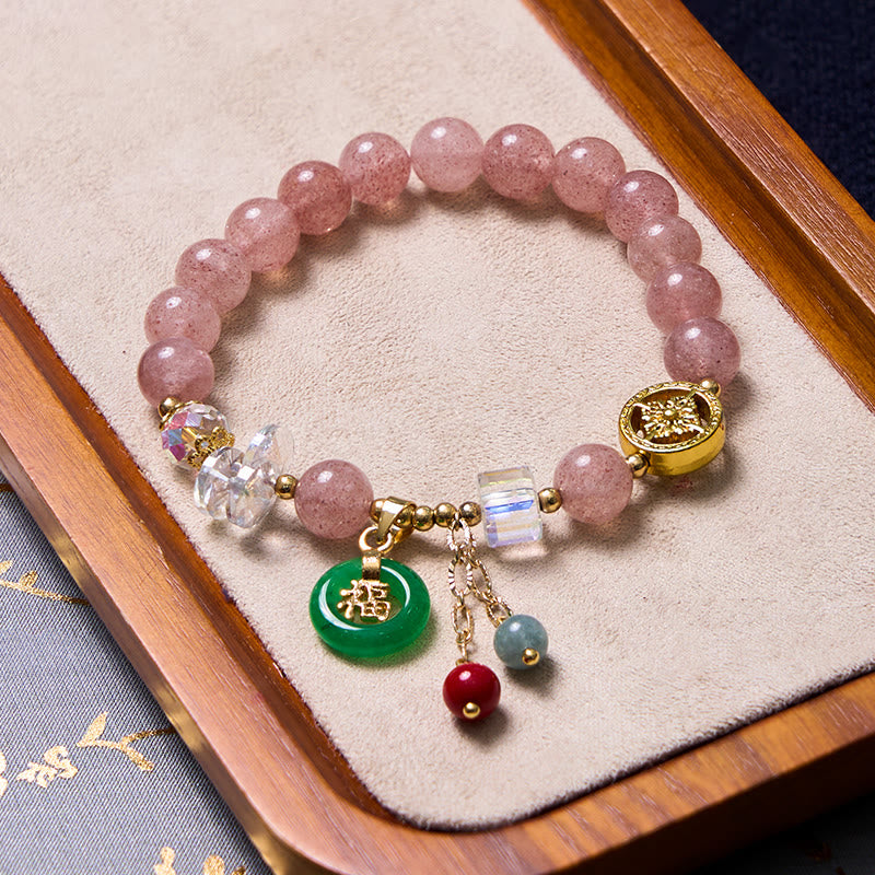 Nimara Ritual Attracting Love and Protection Pink Bracelet Bangle Bundle