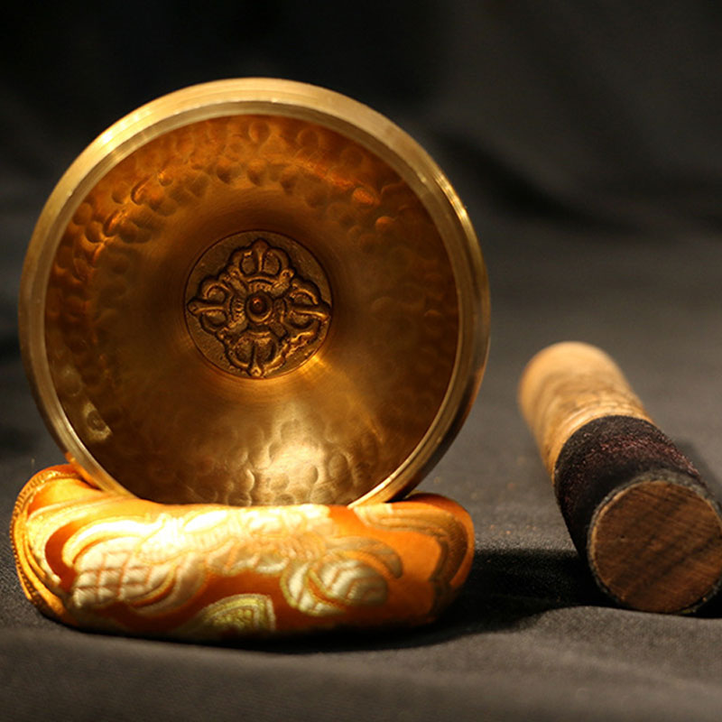 Nimara Ritual Tibetan Sound Bowl Handcrafted for Relaxation and Mindfulness Meditation Singing Bowl Set