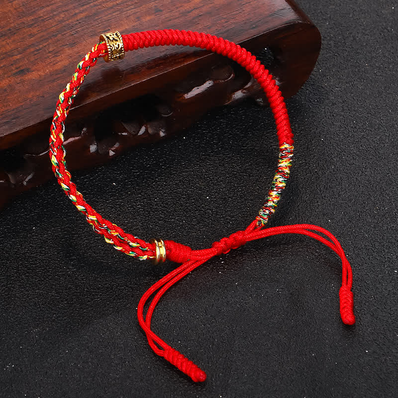 Nimara Ritual Om Mani Padme Hum Protection Luck String Bracelet