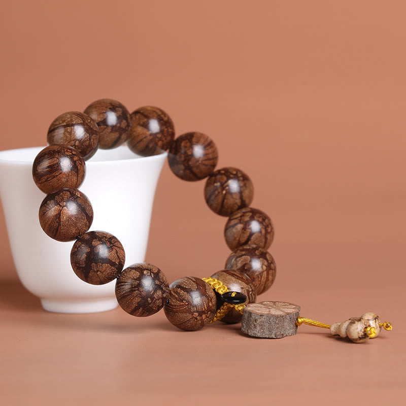 Nimara Ritual Plum Blossom Wood Inner Peace Bracelet
