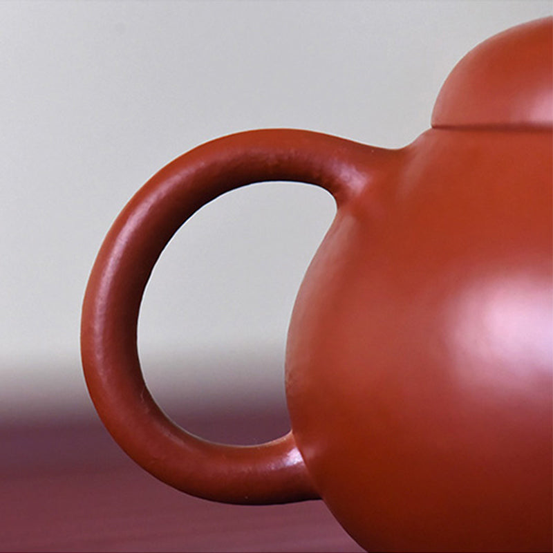 Nimara Ritual Yixing All Handmade Wen Dan Brown Purple Clay Kung Fu Teapot