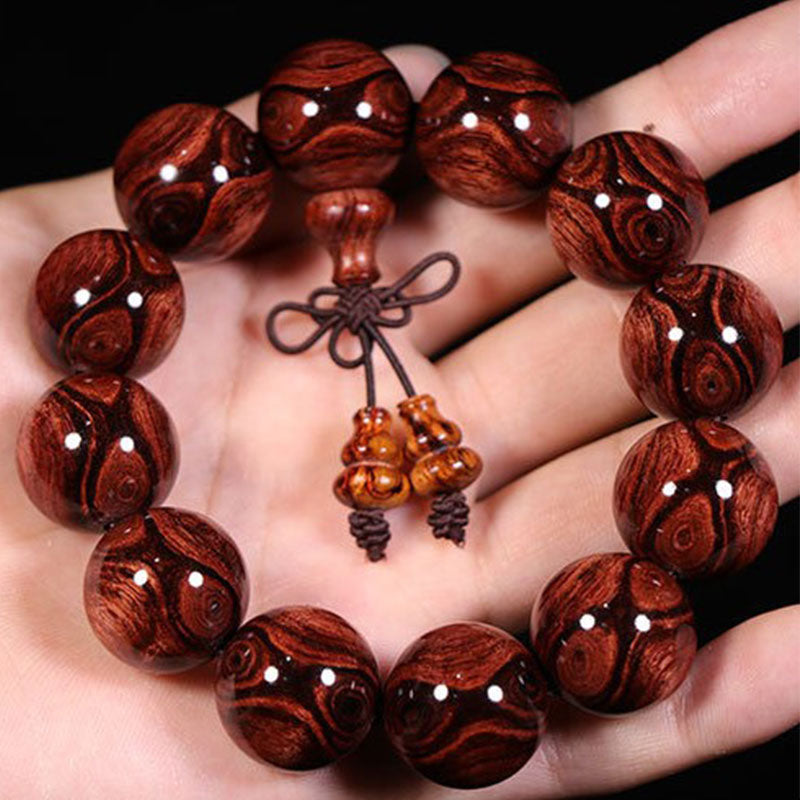 Nimara Ritual Tibetan Rosewood Warmth Bracelet (Random Type)