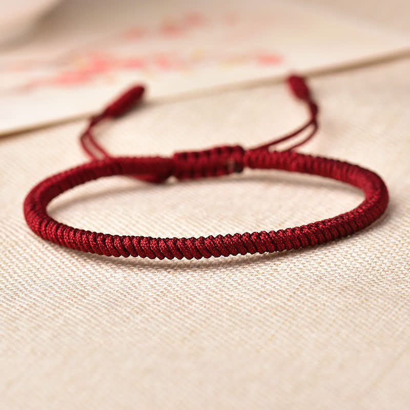 Nimara Ritual Tibetan Lucky 3 Combination Sets Red String Bracelet