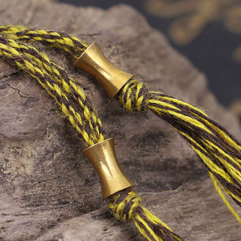 Nimara Ritual Tibetan Curse Six True Words Wealth Bracelet