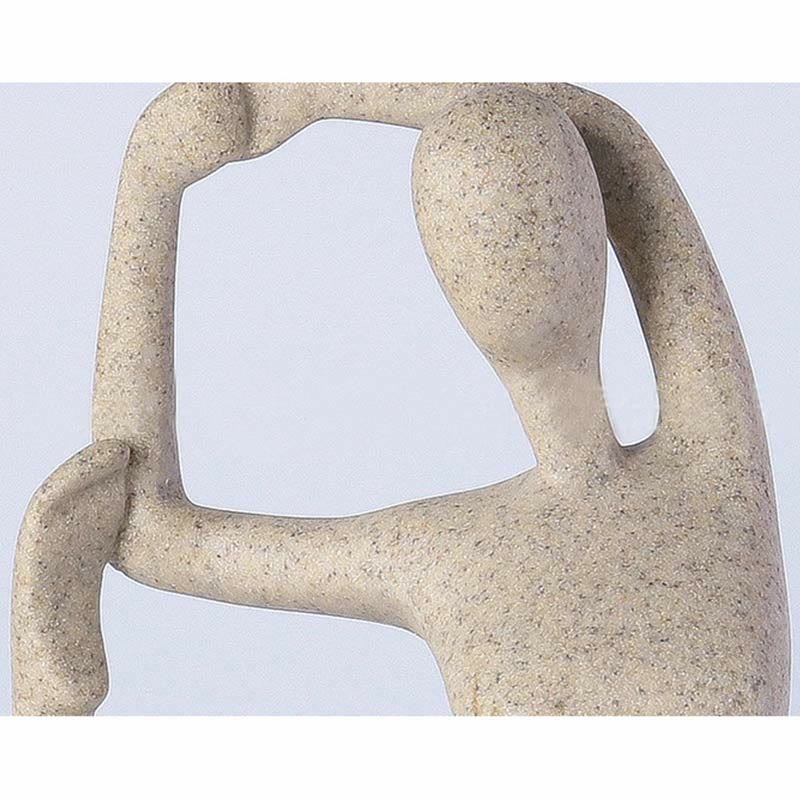 Nimara Ritual Abstract Yoga Meditating Exercise Resin Spiritual Figurine Sculpture Desk Decoration
