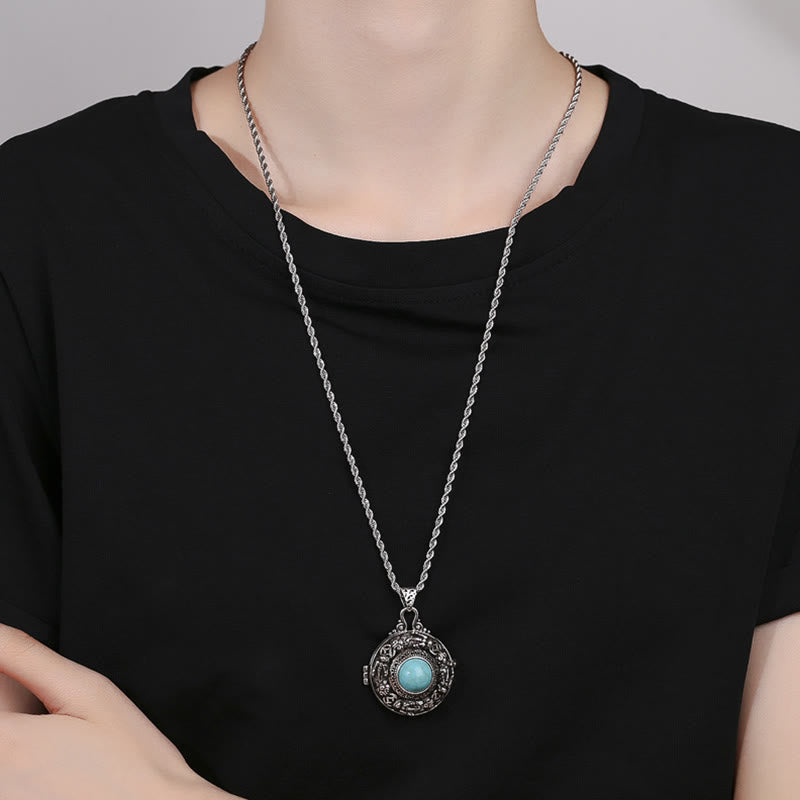 Nimara Ritual Tibetan Pi Xiu Luck Copper Necklace