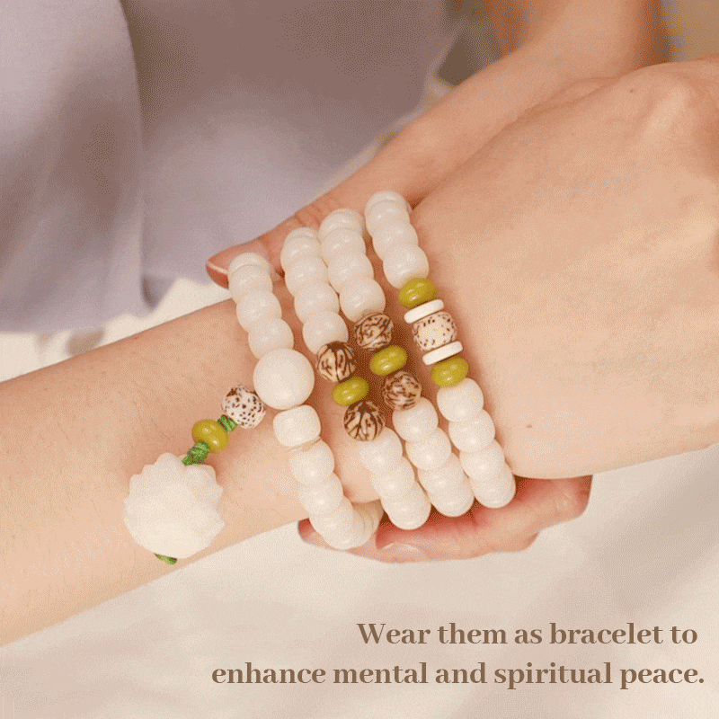 Reborn into Pure Land Peace Lotus Mala