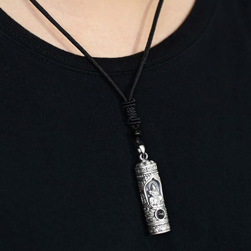 Nimara Ritual Chinese Zodiac Natal Buddha Projection Prosperity Necklace Pendant