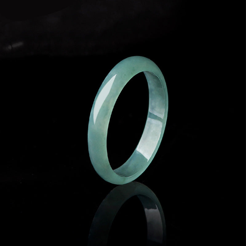 Nimara Ritual Natural Jade Prosperity Protection Ring