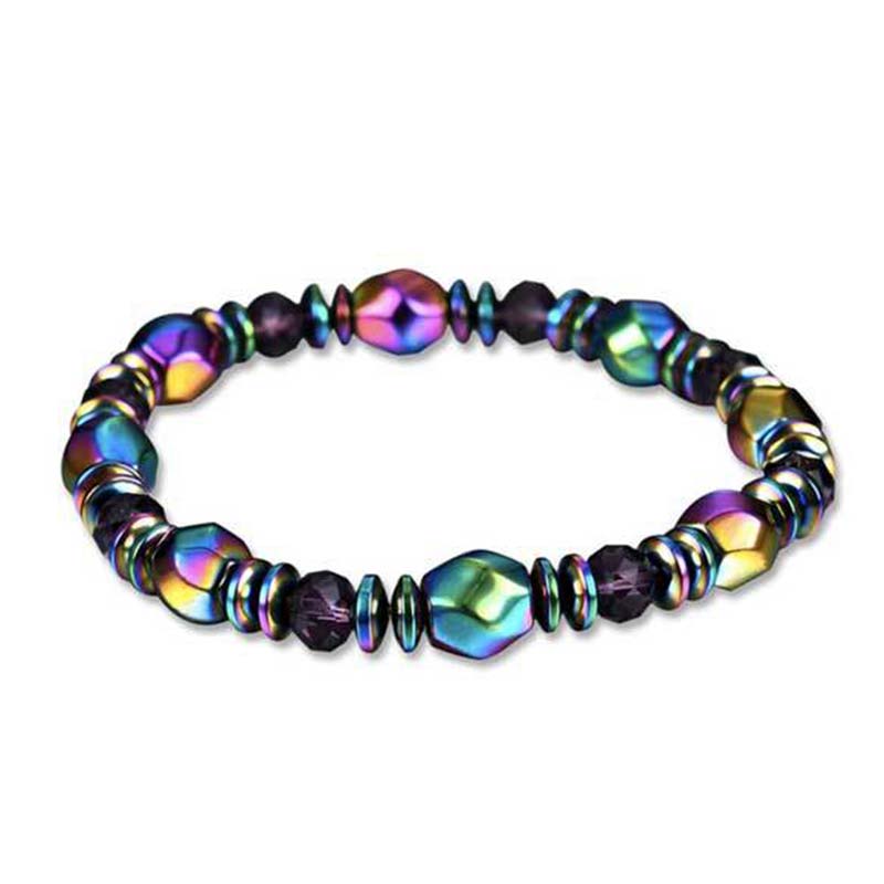 Nimara Ritual Rainbow Hematite Wellness Bracelet