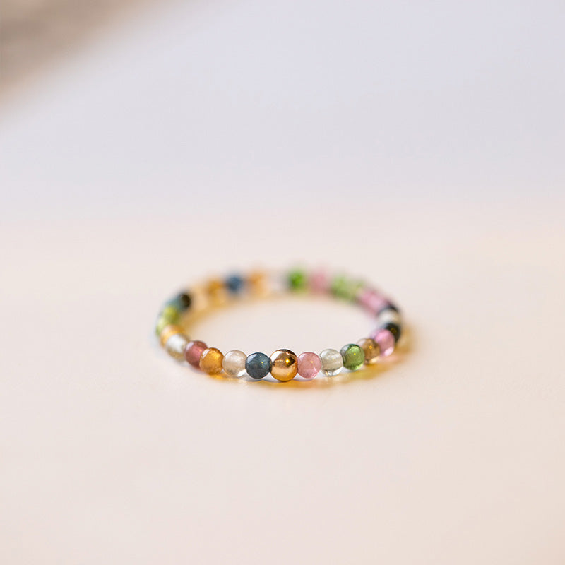 Nimara Ritual Natural Tourmaline Positive Love Ring