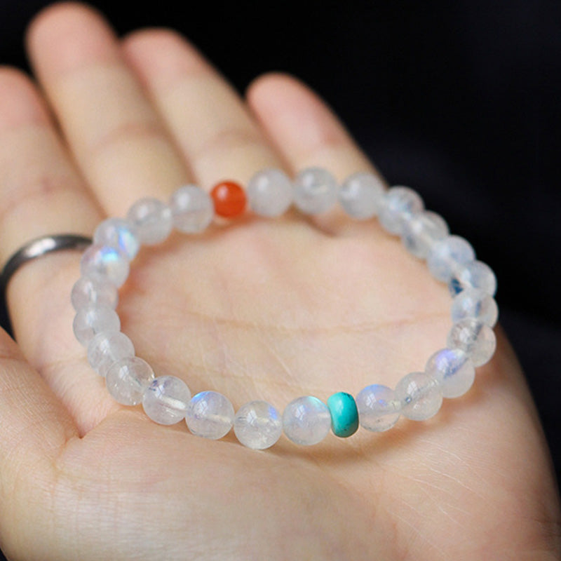Nimara Ritual Moonstone Calm Healing Positive Bracelet