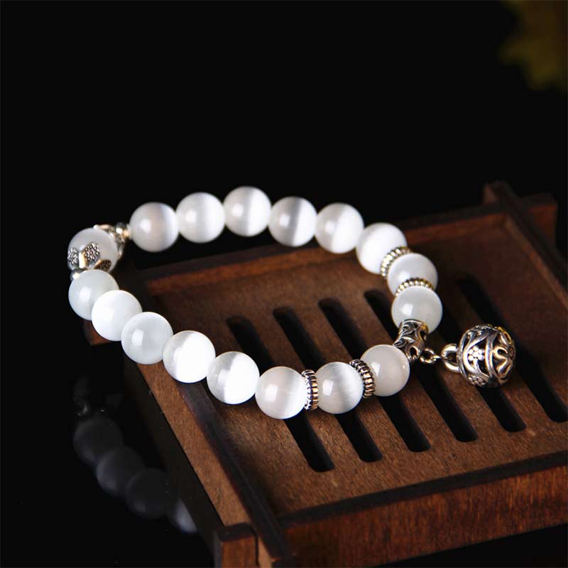 Nimara Ritual Tibetan Cat Eye Lucky Bracelet