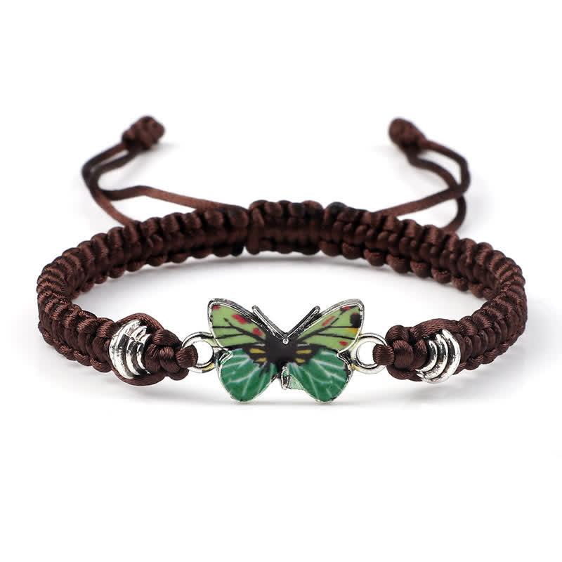 Nimara Ritual Butterfly Freedom Love String Charm Bracelet