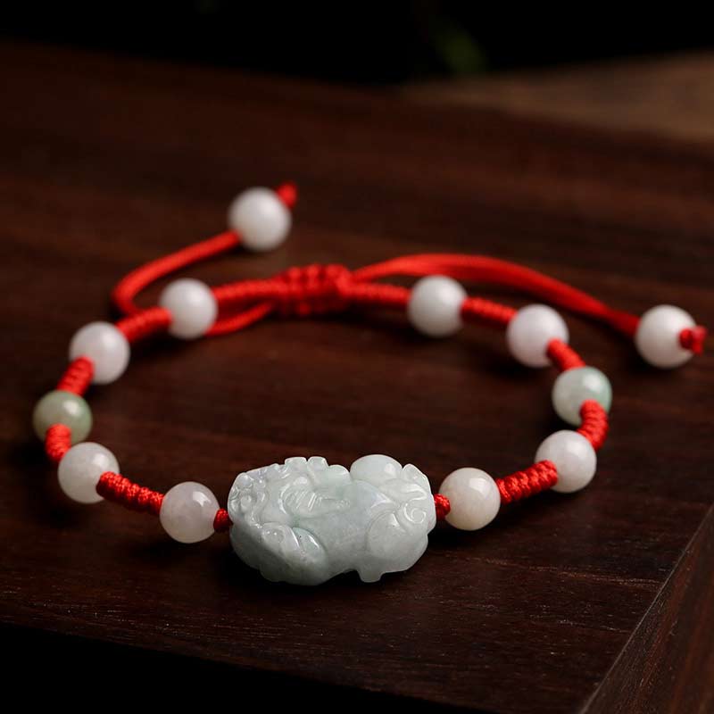 Nimara Ritual Natural Jade PiXiu Luck Bracelet