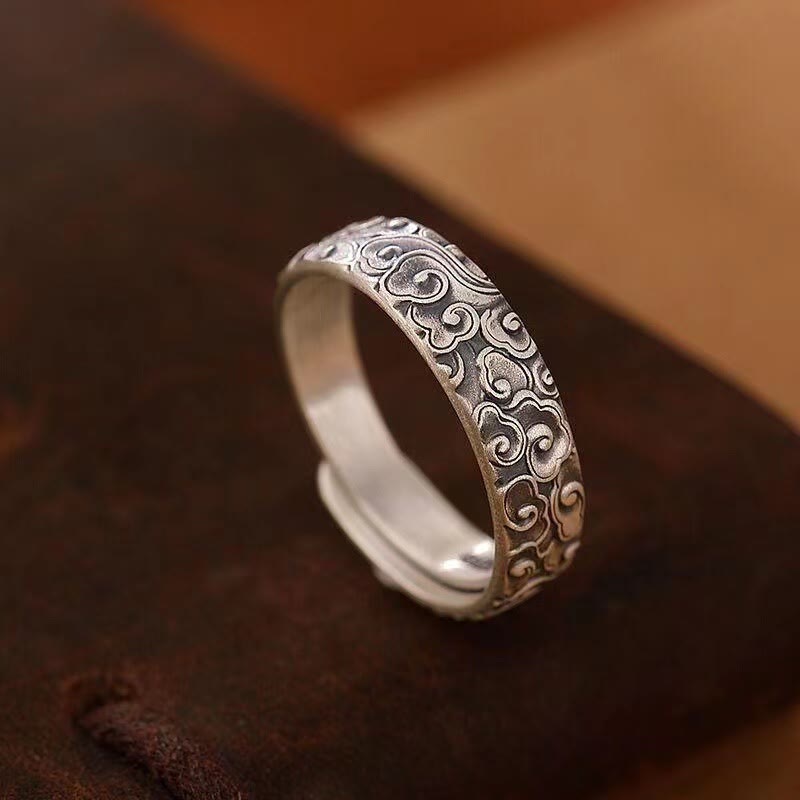 The Auspicious Clouds Luck Vintage Ring