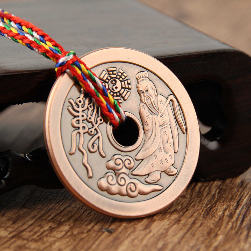 Nimara Ritual Taoism Yin Yang Symbol Protection Pendant Decoration Amulet