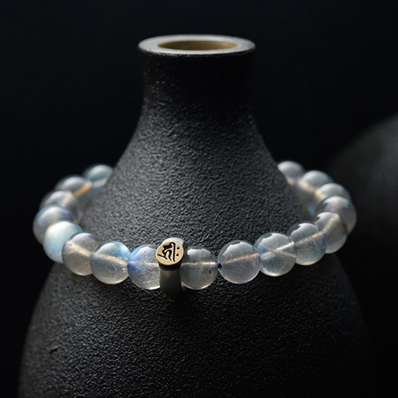 Nimara Ritual 12 Chinese Zodiac Moonstone Calm Love Bracelet