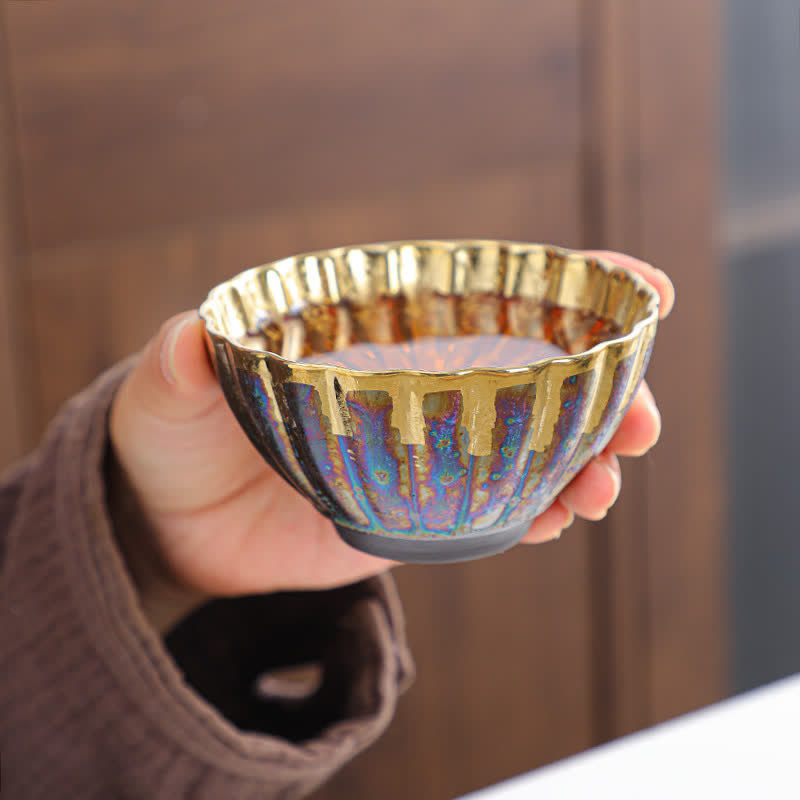 Nimara Ritual Colorful Ceramic Teacup Tea Cups