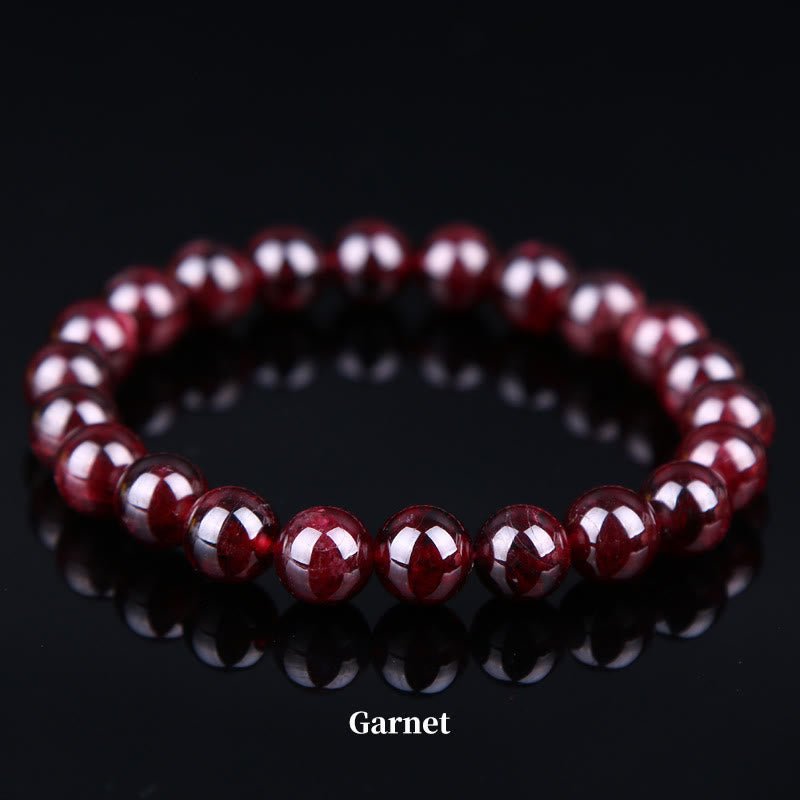 Nimara Ritual Natural Stone Quartz Healing Beads Bracelet