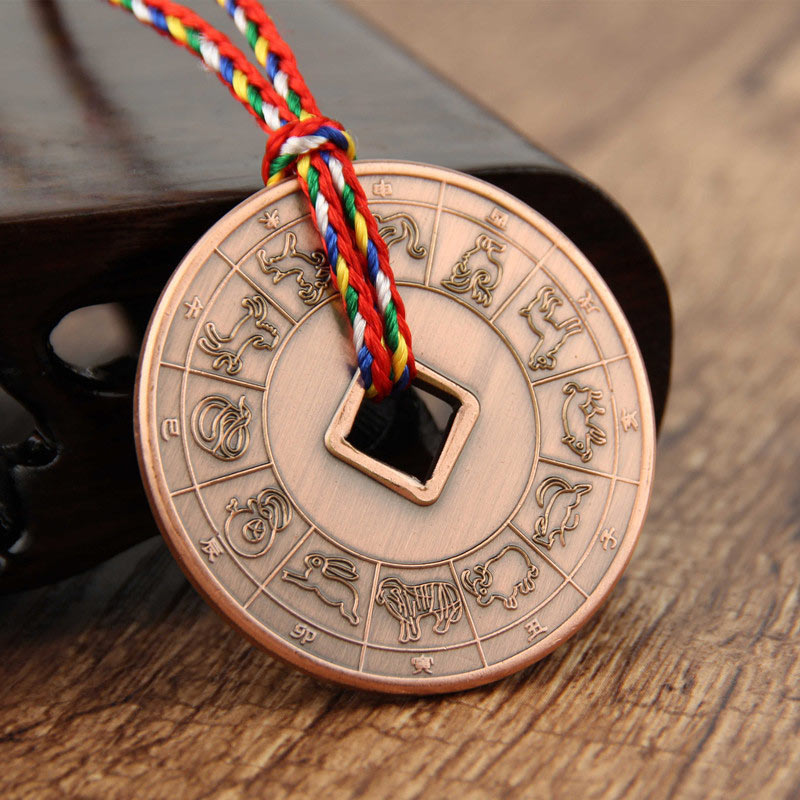 Nimara Ritual Taoism Yin Yang Symbol Protection Pendant Decoration Amulet